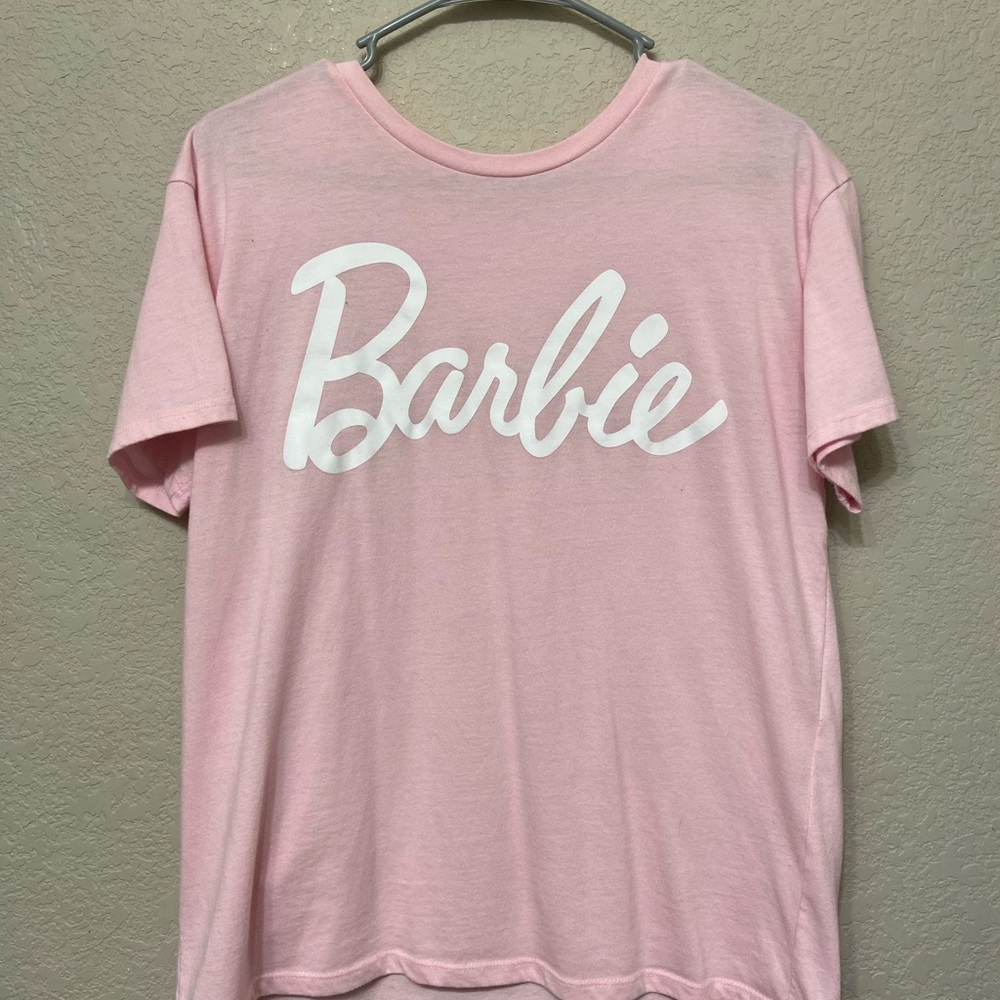 Mattel Barbie Pink Cotton Blend Top